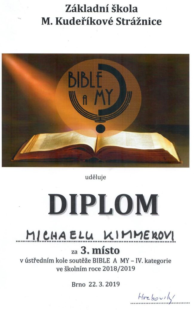 Bible a my Kimmer 032019